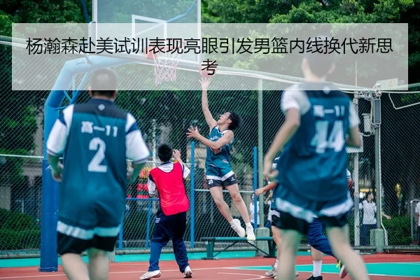 杨瀚森赴美试训表现亮眼引发男篮内线换代新思考